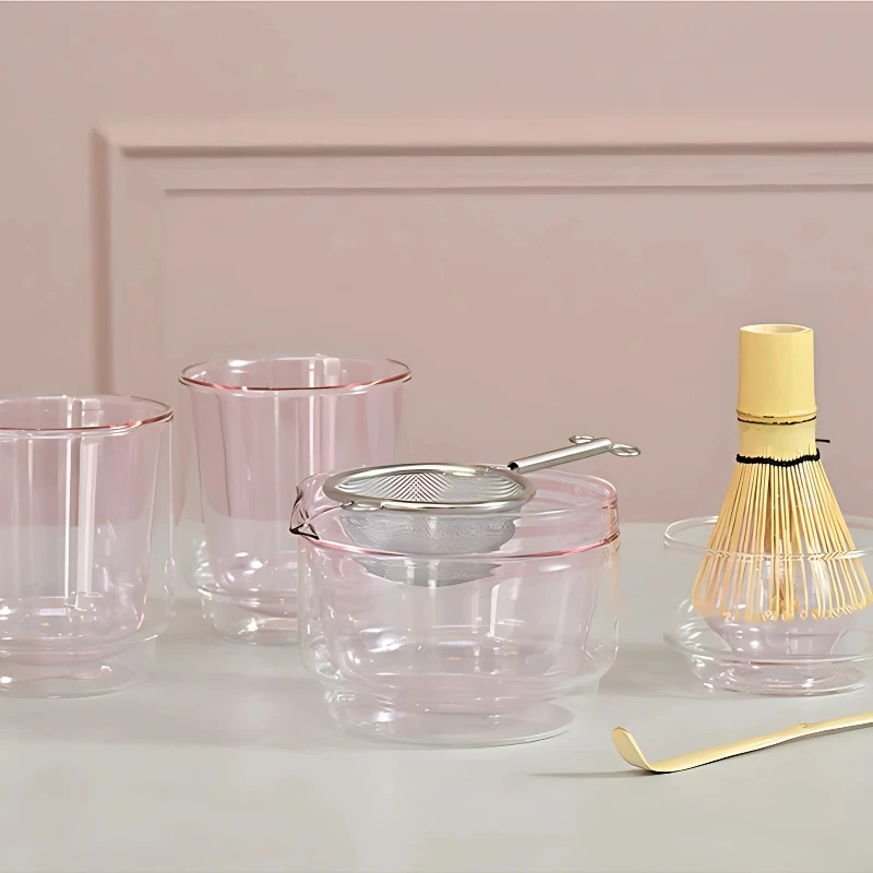 Matcha-sæt Pink - Hario MACS-6-PR by Hario color Sort