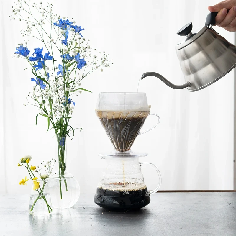 V60 Drip-Assist Sæt - Hario PDA-1524-T by Hario color Sort