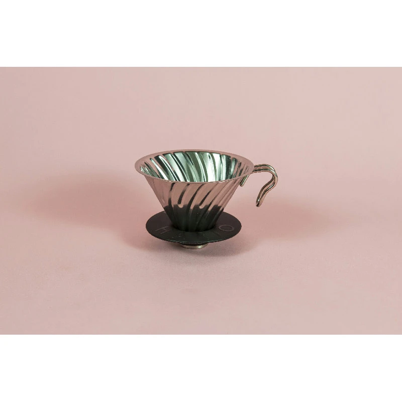 V60 Metal Dripper 02 / Sølv - Hario VDMR-02-HSV by Hario color Sort
