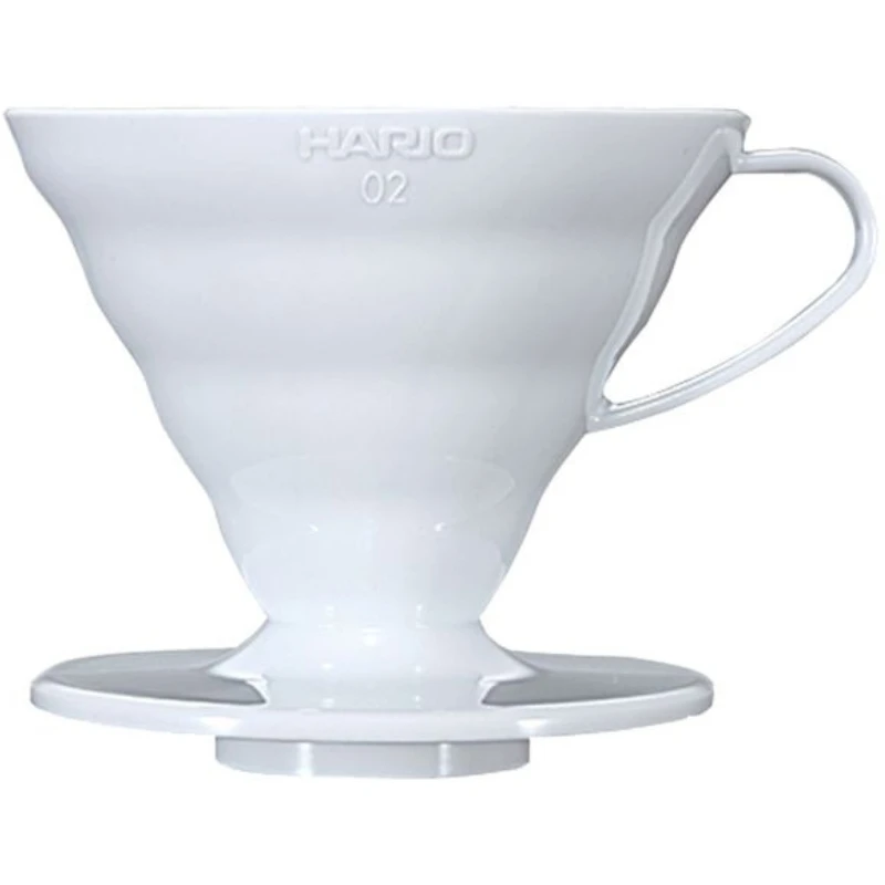 V60 Kaffedripper 02 / Hvid (PP) - Hario VDR-02-W by Hario color Sort