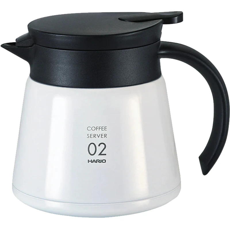 V60 Termokande Hvid 600 ml - Hario VHS-60W by Hario color Sort