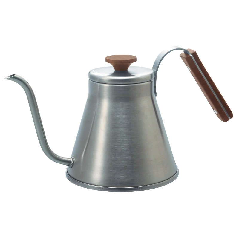V60 Drip Kedel med træhåndtag - Hario VKW-120-HSV by Hario color Sort