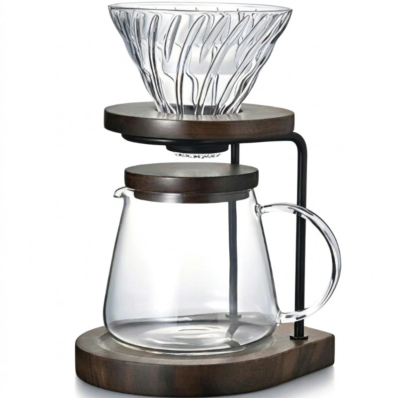 Drypstand Sæt Valnød - Hario WDS-1006-WN by Hario color Sort