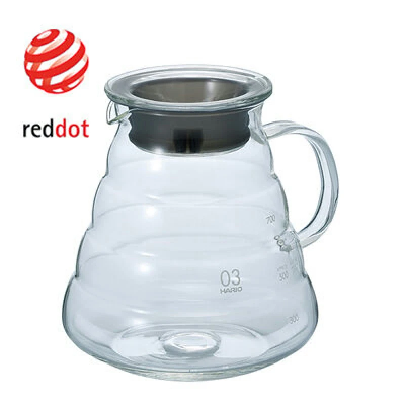 V60 Glaskande 800 ml - Hario XGSR-80-TB by Hario color Sort