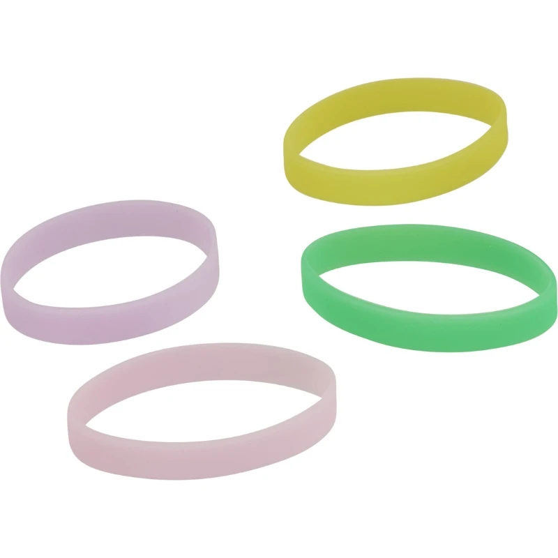 Armbånd selvlysende 4 stk. 491022420 by Koop color Sort
