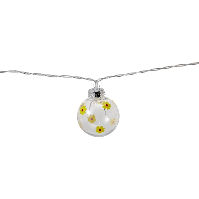 LED lyskæde 10 stk. blomsterdesign AF5700250 by Koop color Sort