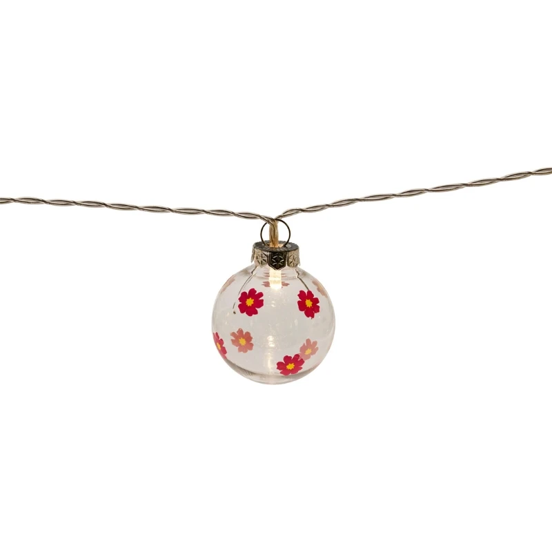 LED lyskæde 10 stk. blomsterdesign AF5700250 by Koop color Sort