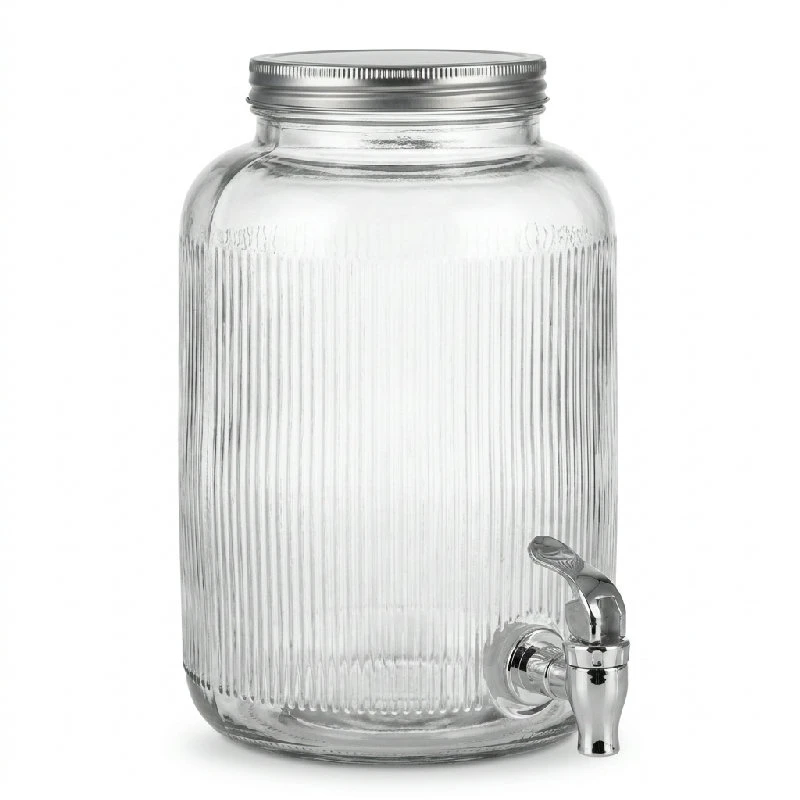Drikkedispenser glas 4 liter CD4100370 by Koop color Sort