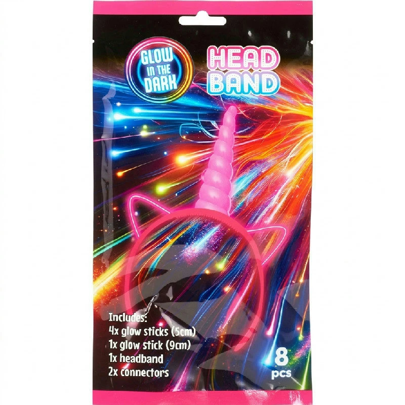 Selvlysende pandebånd sæt DL8000070 by Koop color Sort