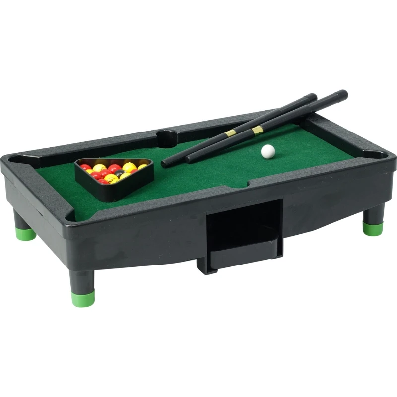 Mini billardbord 24x13,4x6 cm S34497060 by Koop color Sort