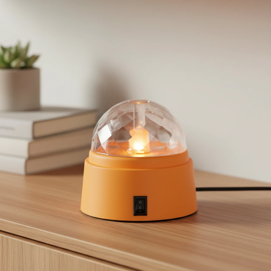 Diskolampe Ø9xH10 cm S49000030 by Koop color Sort