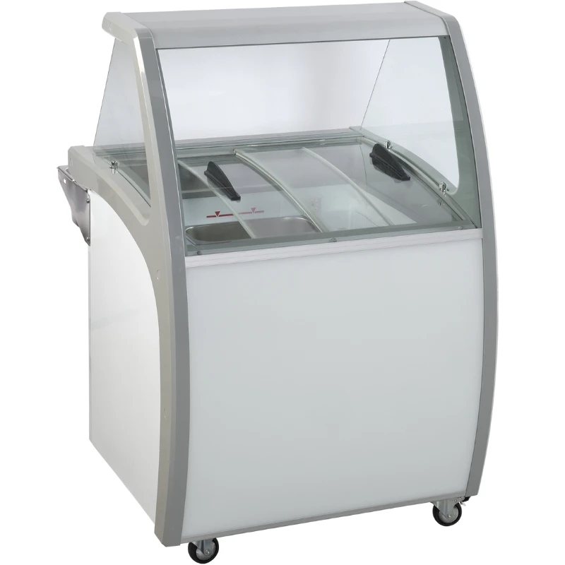 Display Isdisk Plads til 4 iskantiner - SIC4WB - Scandomestic 23424510000SIC4WB by Scandomestic color Sort