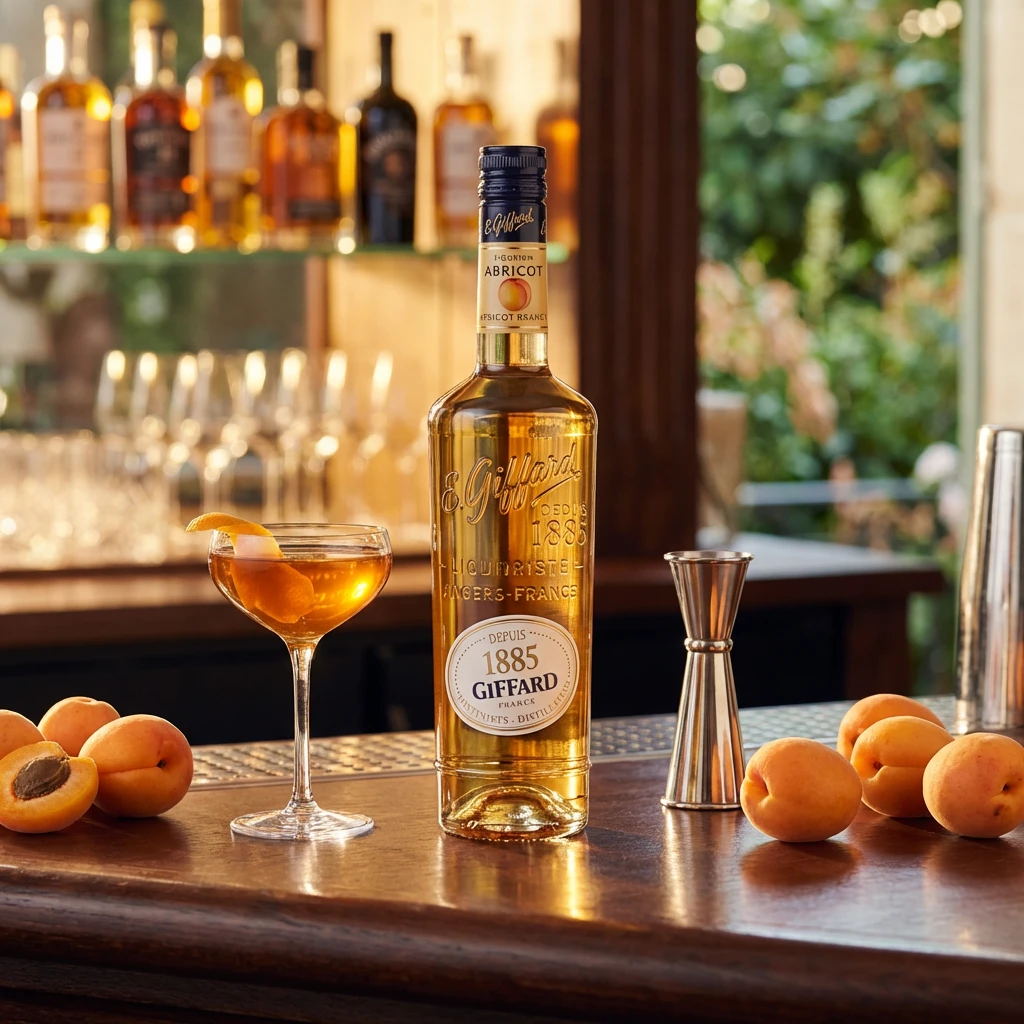 Giffard Liqueur Apricot Brandy / Abrikos FL 70 63282 by GIFFARD color Sort