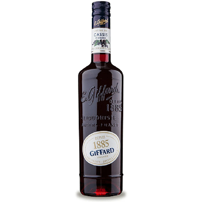 Giffard Liqueur Creme de Cassis d'Anjou FL 70 63287 by GIFFARD color Sort