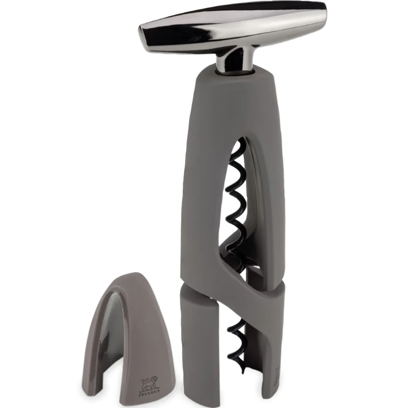 Peugeot Alter proptrækker med folieskærer, gråbrun 2004731 by Peugeot color Satin sort