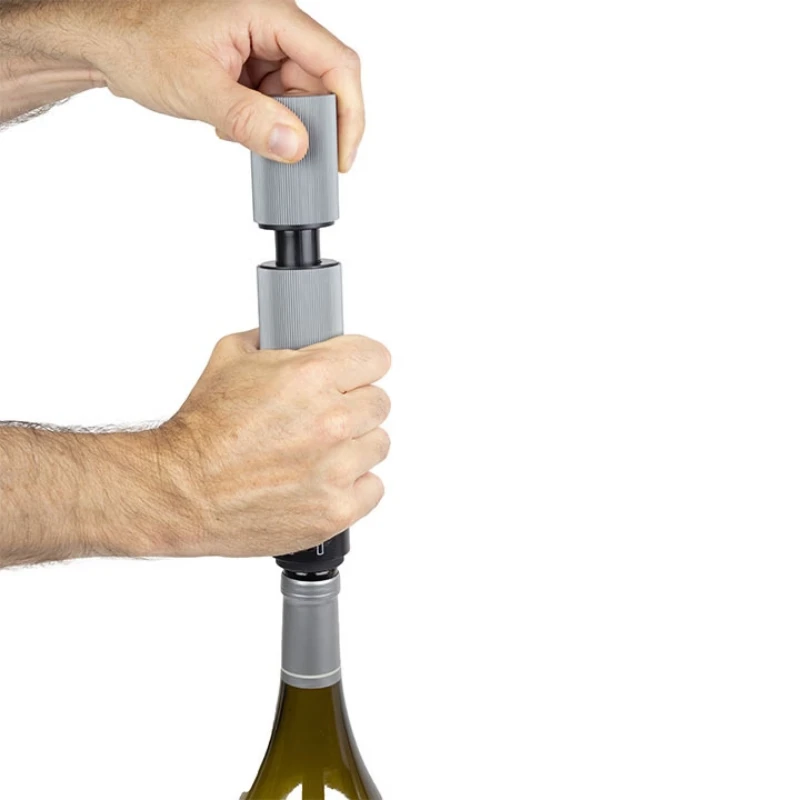 Peugeot Line Preserve Duo vakuumpumpe til vin og champagne 210861 by Peugeot color Aluminium