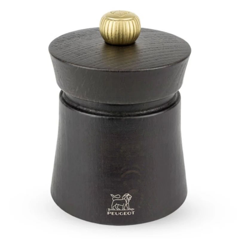 Peugeot Baya peberkværn træ, chokolade, 8cm 27896 by Peugeot color Sort/hvid mat