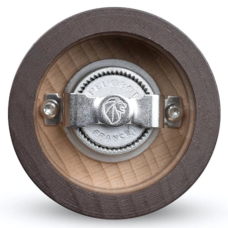 Peugeot Baya peberkværn træ, chokolade, 8cm 27896 by Peugeot color Sort/hvid mat