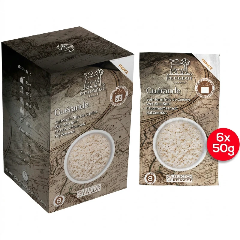 Guérande Salt 300g 42752 by Peugeot color Sort
