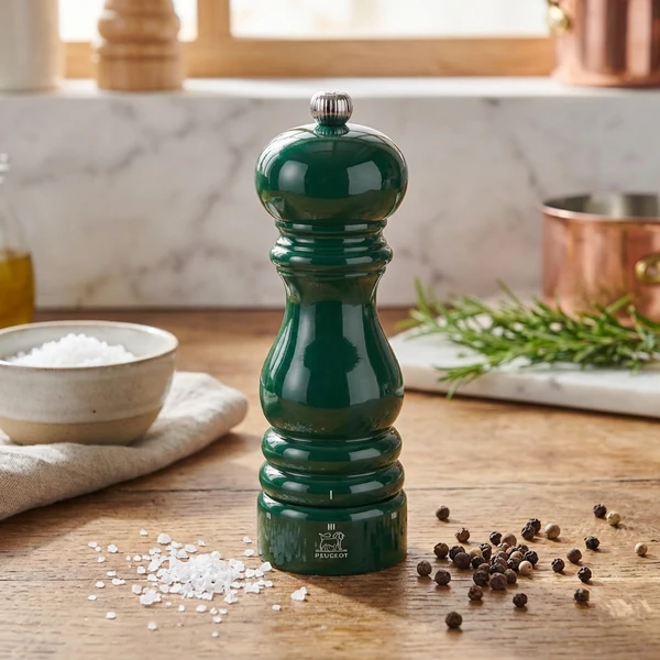 Peugeot Paris Saltmølle u'select Z Forest Green Wood 18 cm 4353700 by Peugeot color Sort