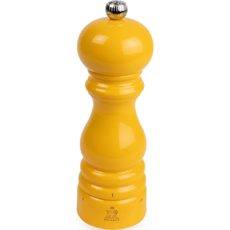 Peugeot Paris saltmølle træ gul safran U'select Z 18 cm 4356800 by Peugeot color Sort