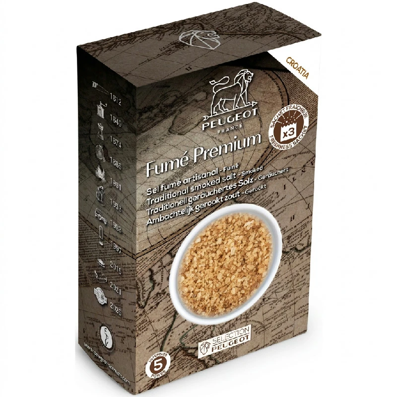 Premium røget salt 150g 46958 by Peugeot color Sort