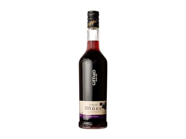 Giffard Liqueur Creme de Mure / Brombær FL 70 63245 by GIFFARD color Sort