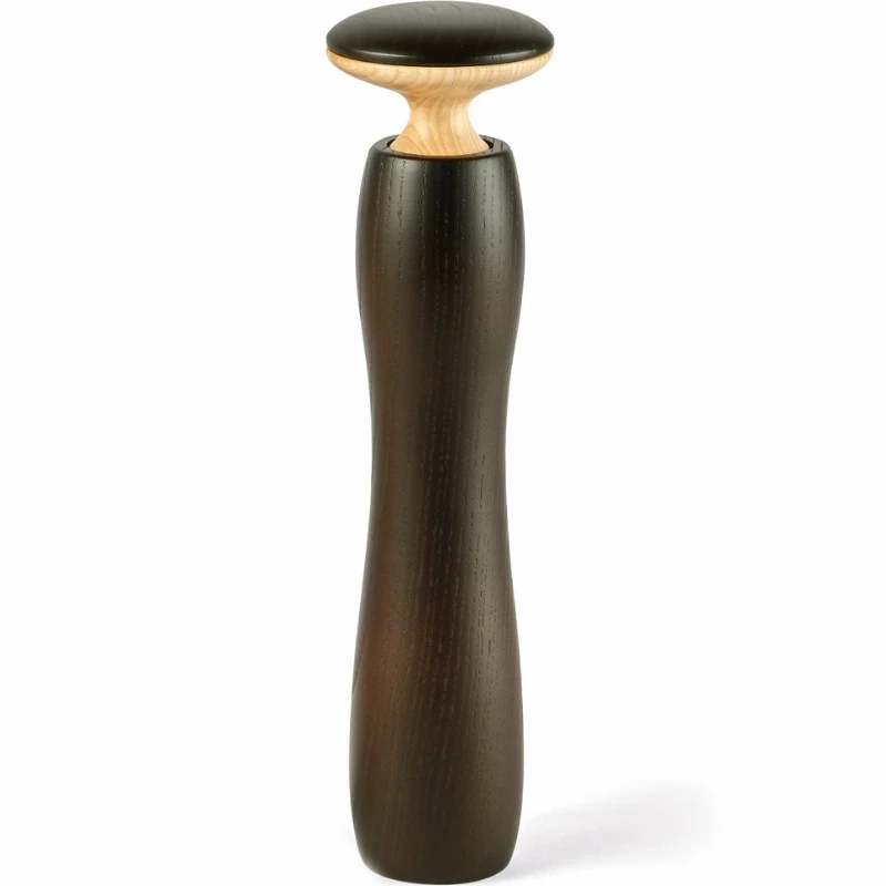 HERCULES Keramisk Kværn, Medium, Mørkt Ask, 28,5 cm, ø 7,5 cm LESPTL by Legnoart color Sort