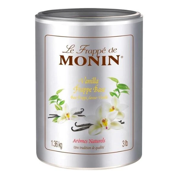 Monin Frappé Vanille Base, 1,36KG 61003 by MONIN color Sort