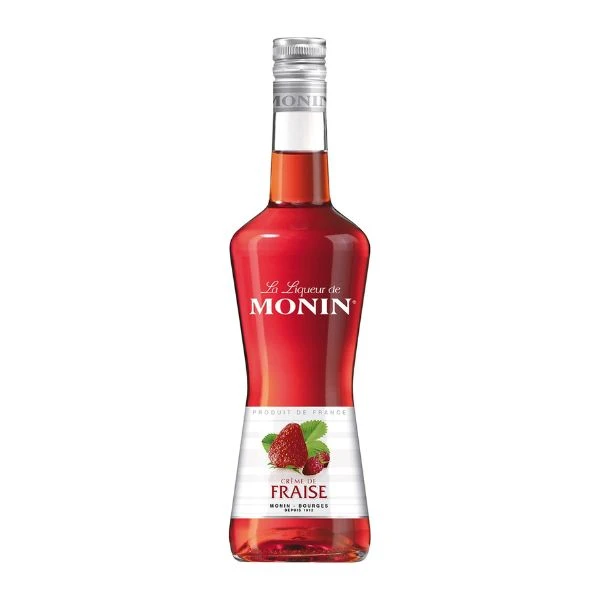 Monin Liqueur Strawberry / Jordbær FL 70 63441 by MONIN color Sort