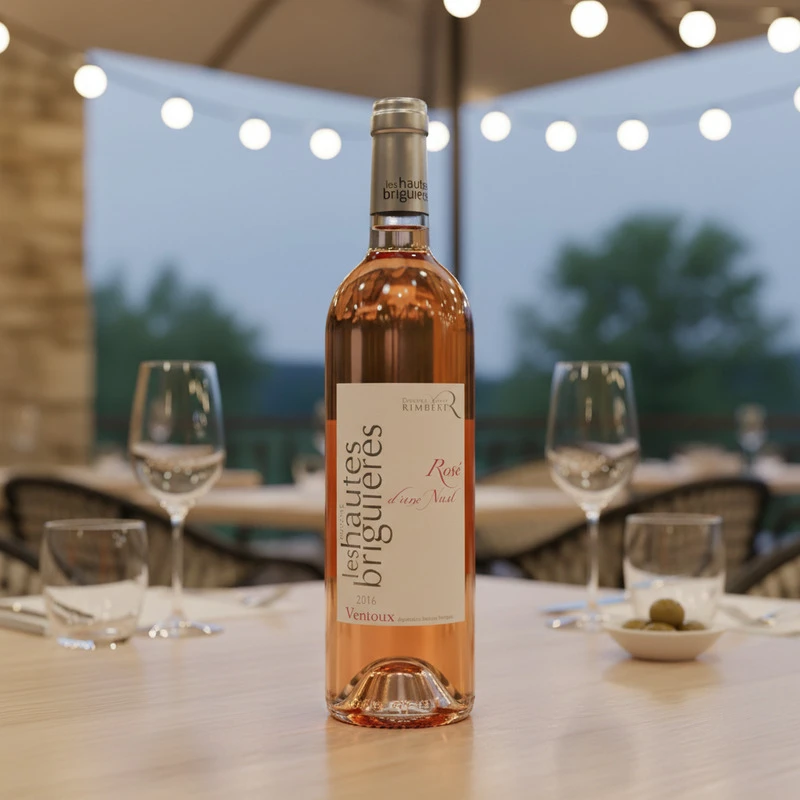 Rosé d’une Nuit AOC Ventoux 0,75 L – Domaine Briguieres 24003 by Domaine Briguieres color Sort