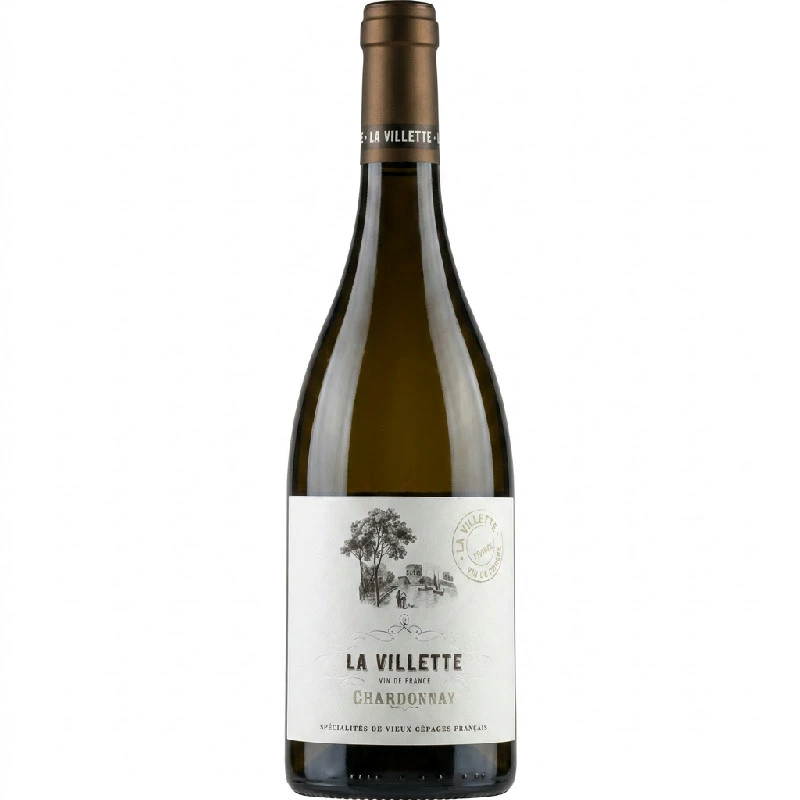Chardonnay VDF 0,75 L – La Villette 24671 by La Villette color Sort