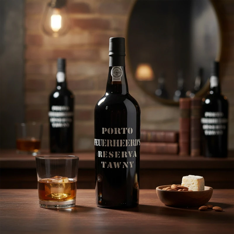 Portvin Reserva Tawny 0,75 L – Feuerheerds 25066 by Feuerheerds color Sort