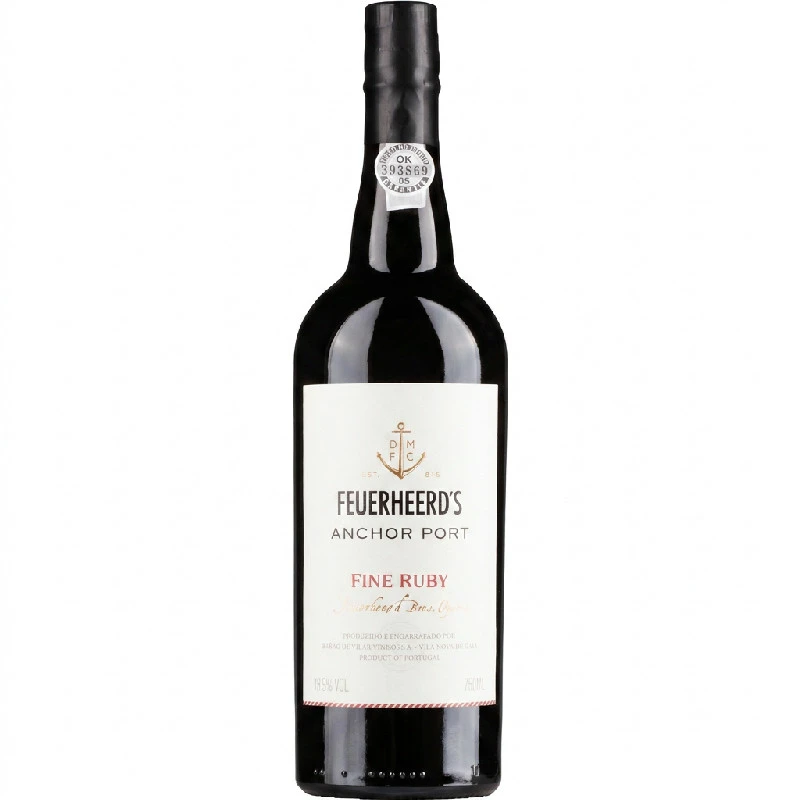 Portvin Fine Ruby 0,75 L – Feuerheerds 25069 by Feuerheerds color Sort