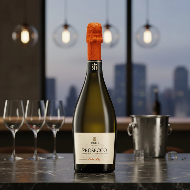Prosecco Extra Dry DOC 0,75 L – Romio 25100 by Romio color Sort