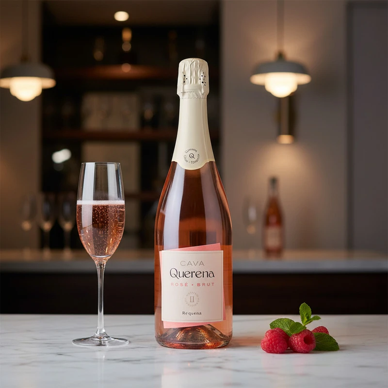 Cava Rosé Brut 0,75 L – Querena 25124 by Querena color Sort