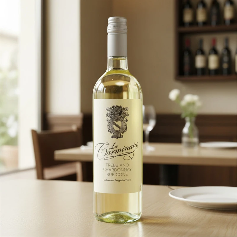 Trebbiano Chardonnay 0,75 L – La Carminaia 25132 by La Carminaia color Sort