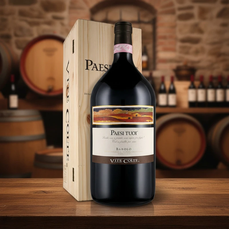 Barolo DOCG Paesi Tuoi 2018 3,0 L trækasse – Vite Colte 25239 by Vite Colte color Sort