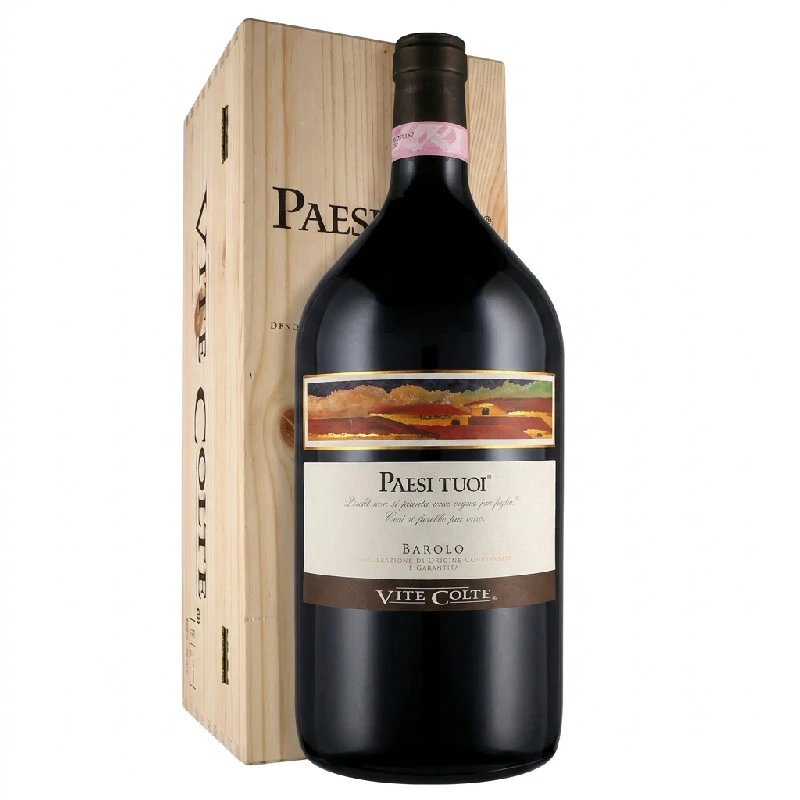 Barolo DOCG Paesi Tuoi 2018 3,0 L trækasse – Vite Colte 25239 by Vite Colte color Sort
