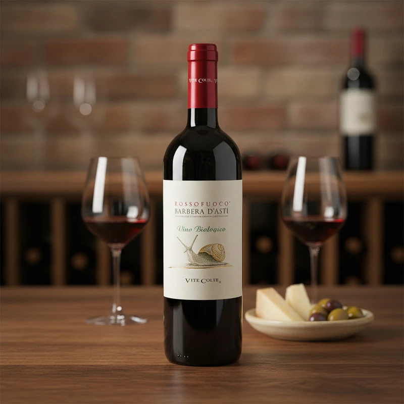 Barbera d’Asti DOCG Bio Rosso Fuoco 2023 0,75 L – Vite Colte 25247 by Vite Colte color Sort