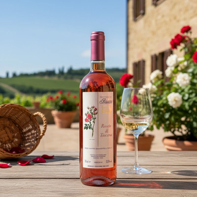 Rosato Toscana IGT 2024 0,75 L – Basciano 25316 by Basciano color Sort