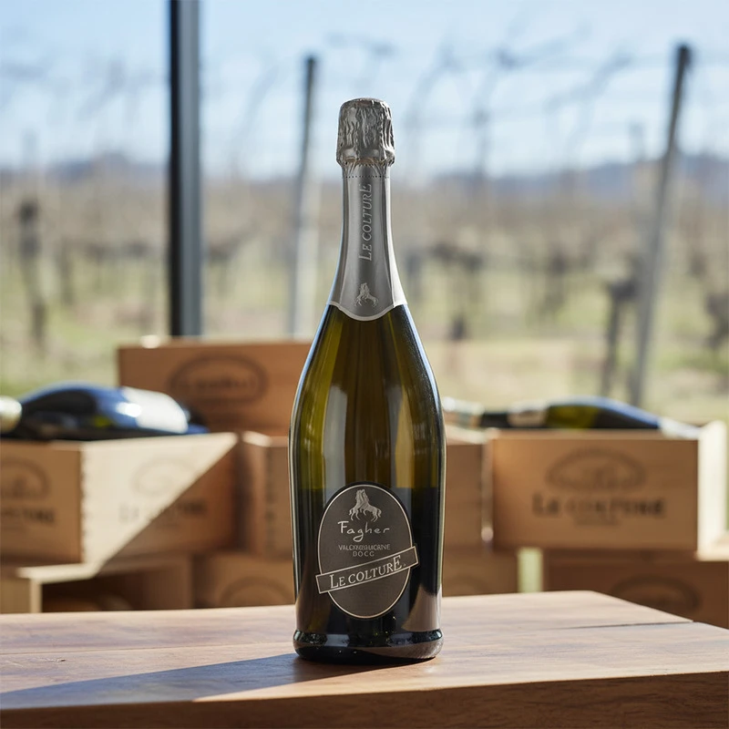 Prosecco Valdobbiadene Fagher DOCG 3 L trækasse – Le Colture 25343 by Le Colture color Sort