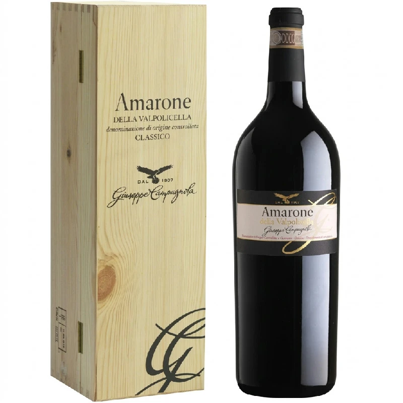 Amarone Classico DOCG 1,5 L trækasse – Campagnola 25368 by Campagnola color Sort