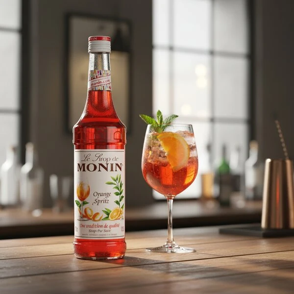 Monin Syrup Orange Spritz FL 70 61268 by MONIN color Sort