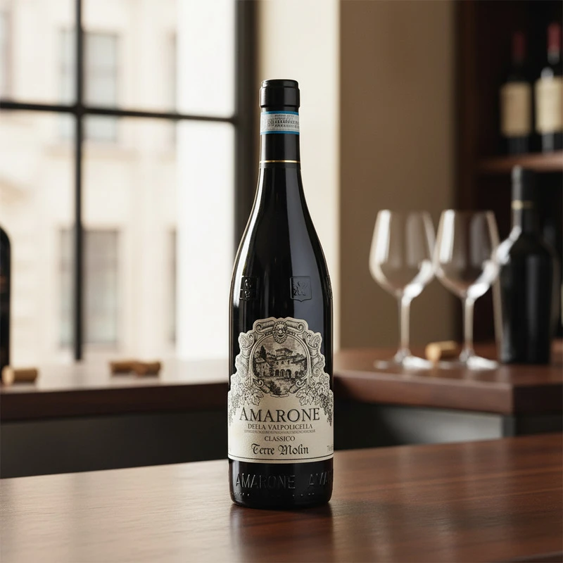 Amarone della Valpolicella DOCG 0,75 L – Terre Molin 25375 by Terre Molin color Sort
