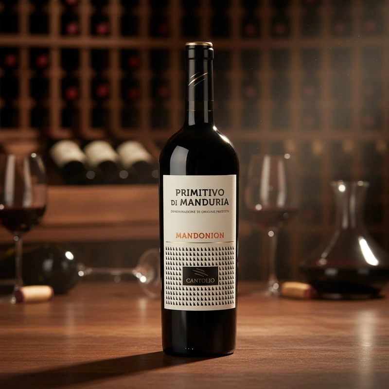 Primitivo di Manduria DOP Mandonion 0,75 L – Cantolio 25398 by Cantolio color Sort