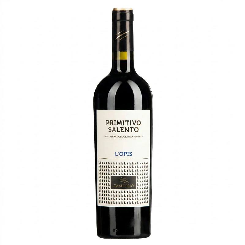 Primitivo del Salento IGT L’Opis 2023 0,75 L – Cantolio 25400 by Cantolio color Sort