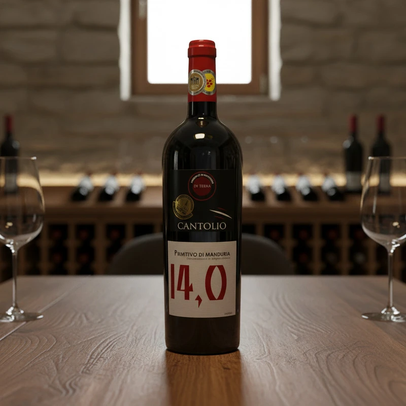 Primitivo di Manduria DOP Terra 14 % 0,75 L – Cantolio 25408 by Cantolio color Sort