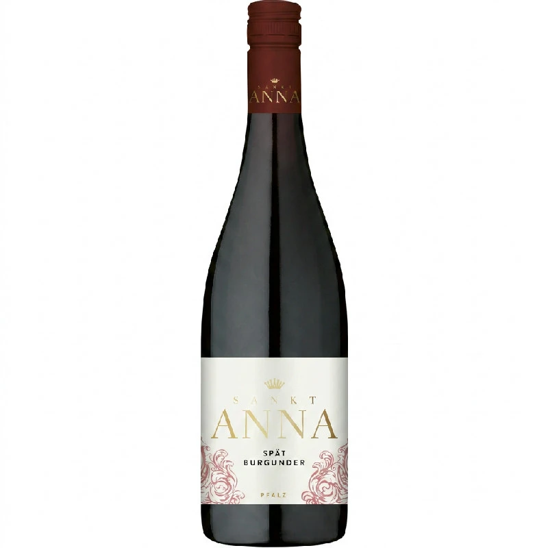 Spätburgunder Pinot Noir Pfalz 0,75 L – Sankt Anna 25805 by Sankt Anna color Sort