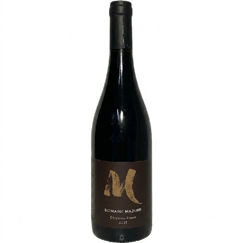 Côtes du Rhône 0,75 L – Domaine Mazurd 25902 by Domaine Mazurd color Sort